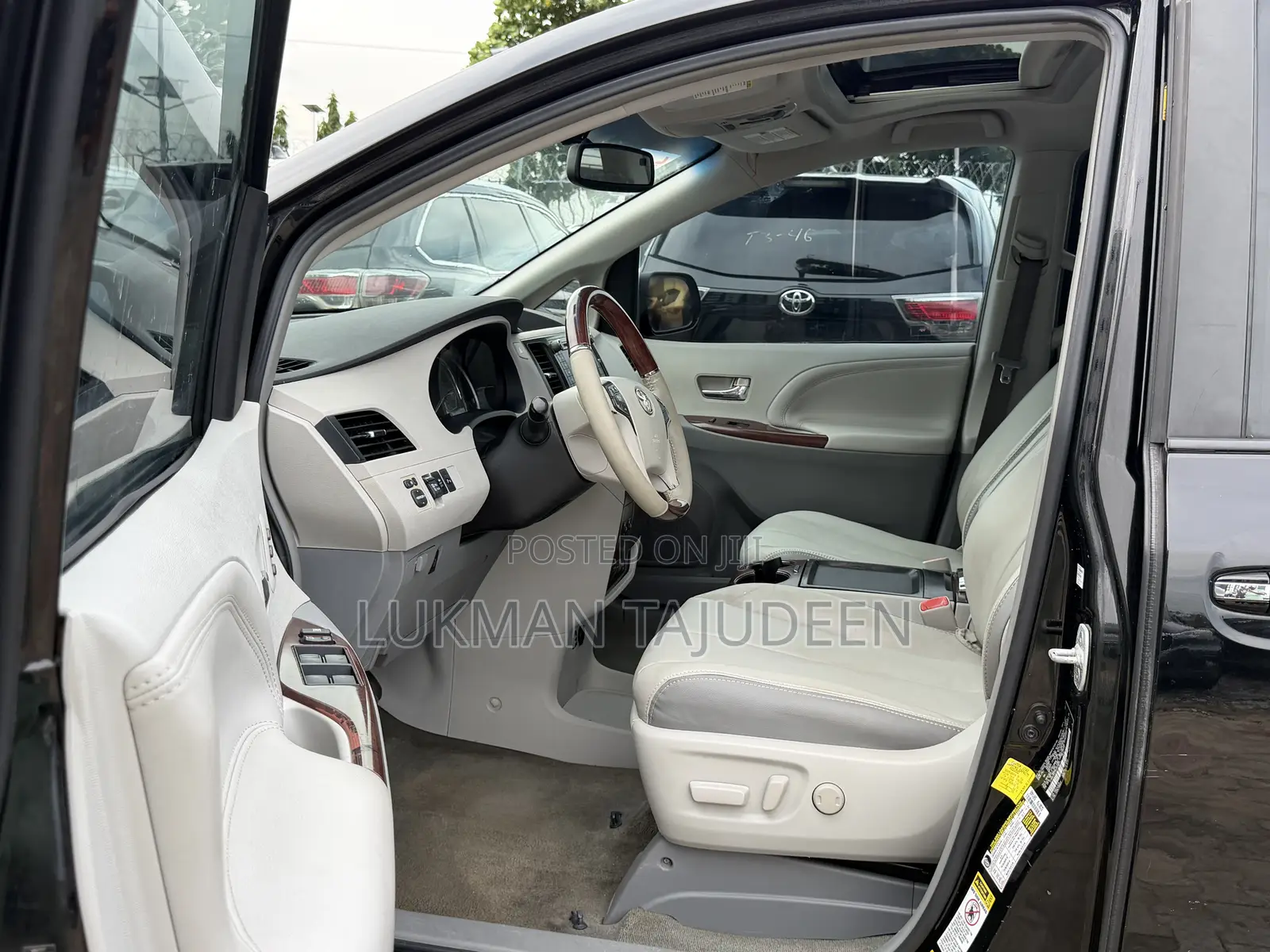 Toyota Sienna Limited 7 Passenger 2012 Black