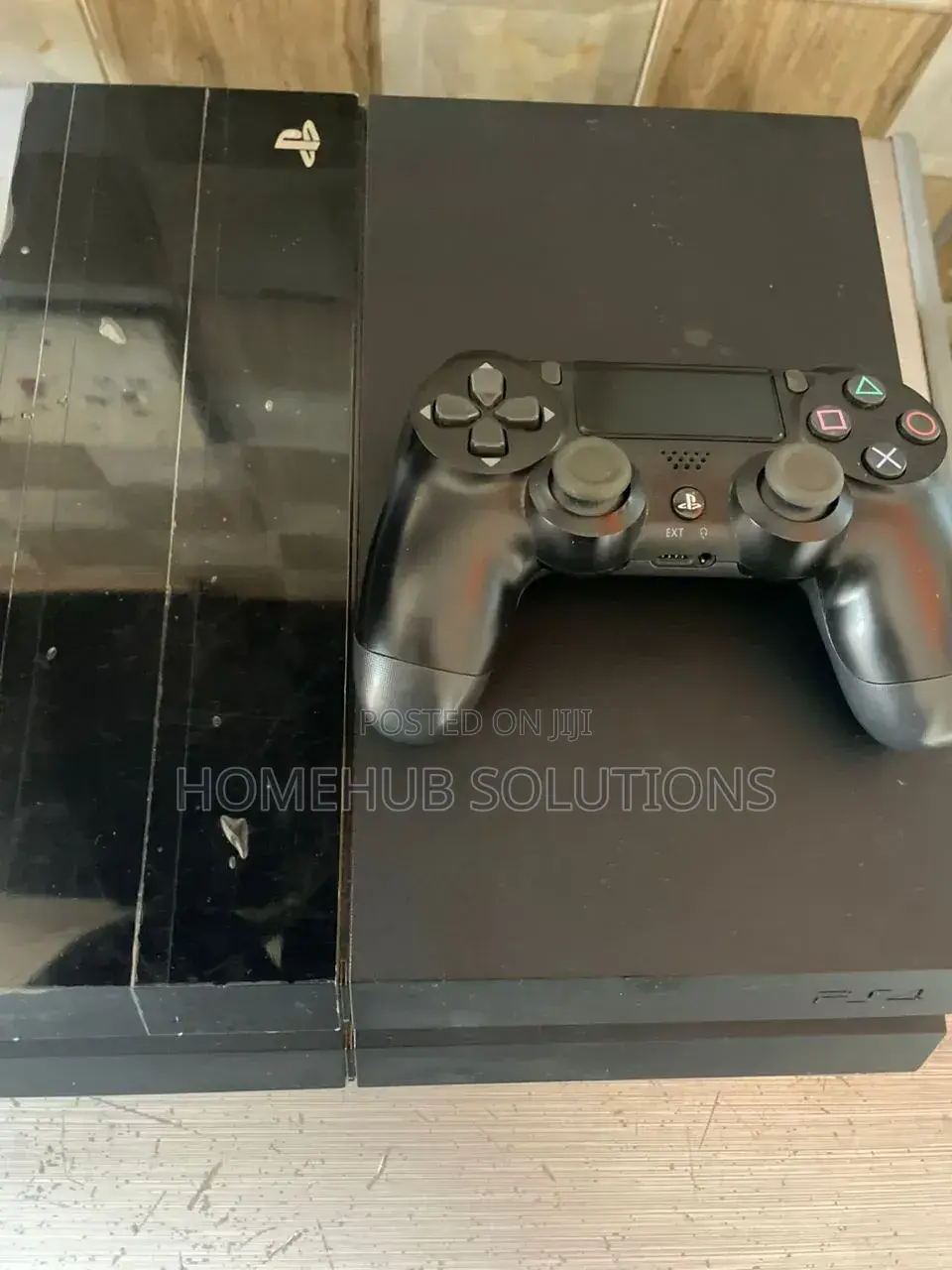 Neatly Used Ps4 With 5 Games on It