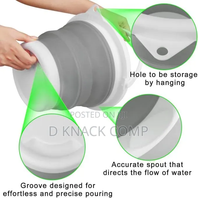Collapsible Mop Bucket And Ice Bucket -5l