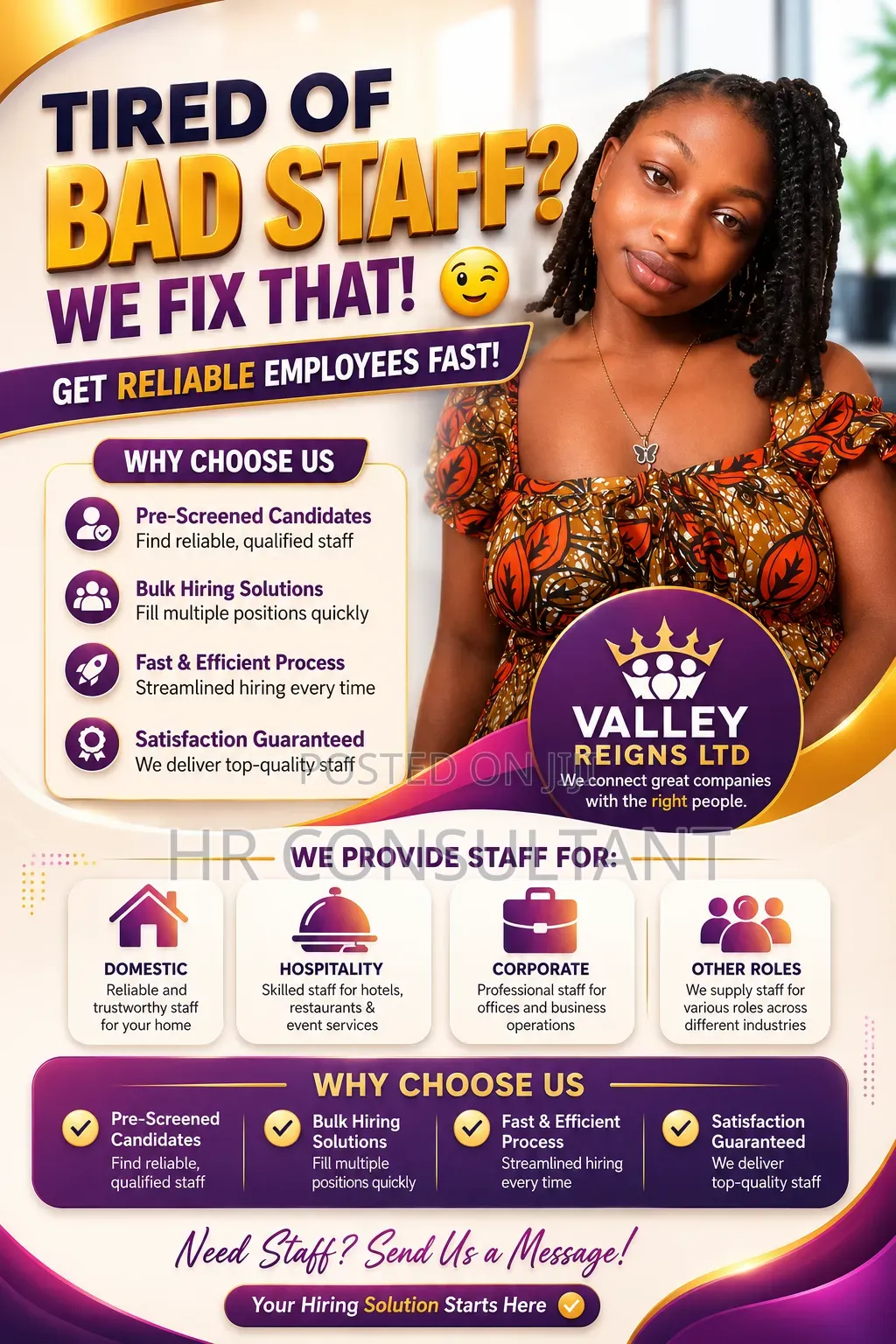 Valley Reigns Job Recruitment Agency