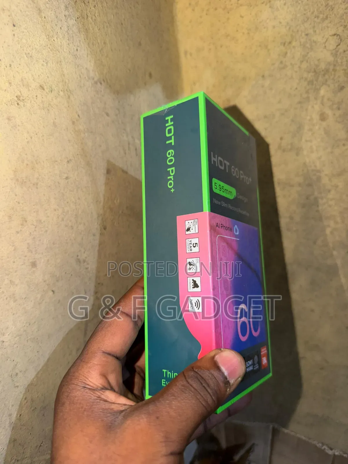 New Infinix Hot 60 Pro+ 256 GB