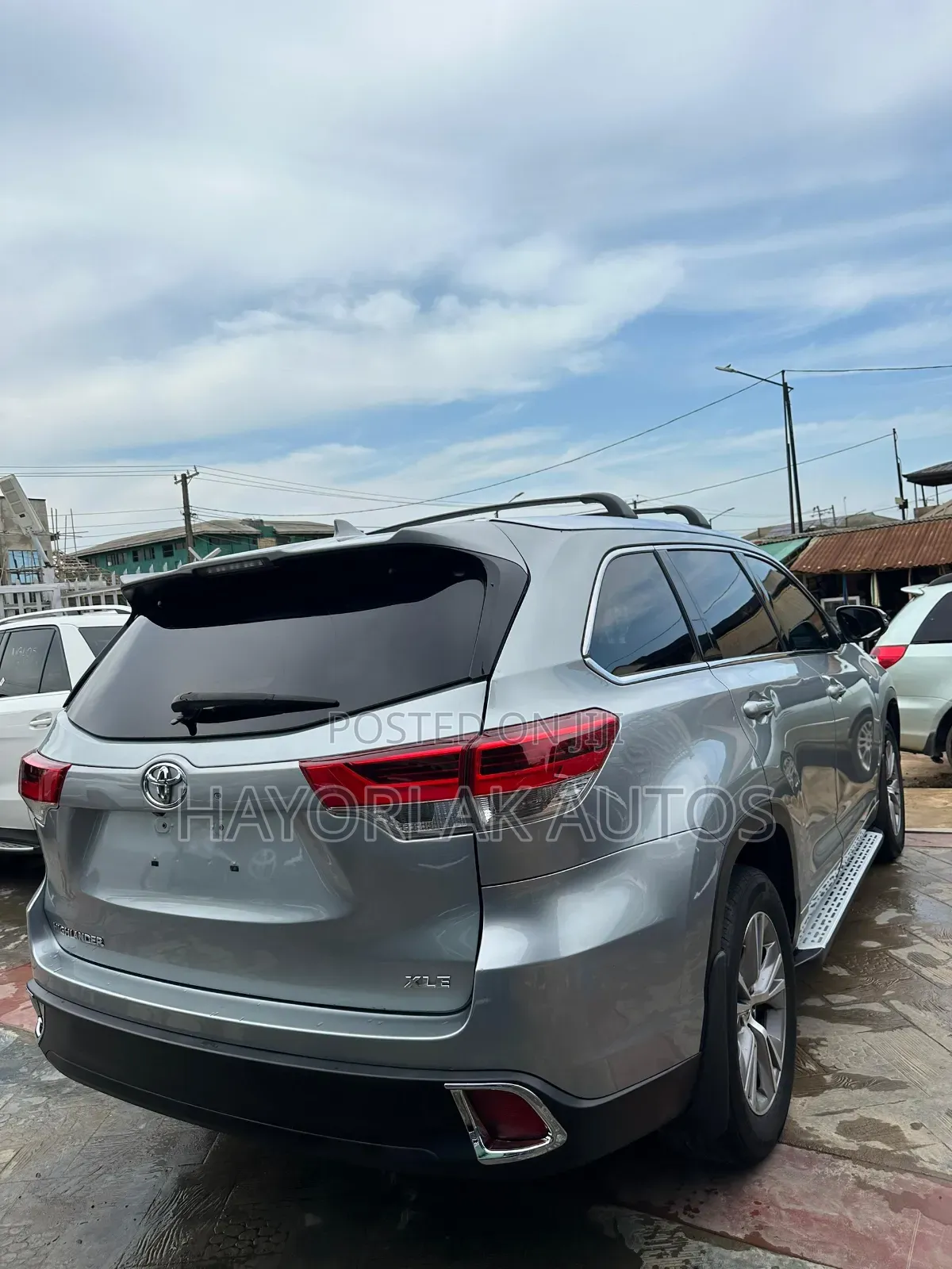 Toyota Highlander XLE V6 4x4 (3.5L 6cyl 6A) 2016 Blue