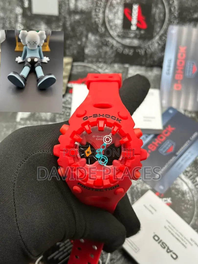 G-Shock Ga-Vo1 Digital and Analogue Time Display Rubber Watch