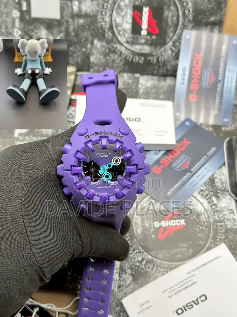 G-Shock Ga-Vo1 Digital and Analogue Time Display Rubber Watch