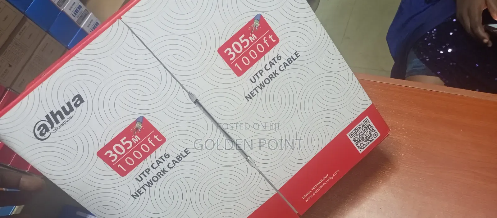 Dahua Cat 6 Cable Outdoor And Indoor