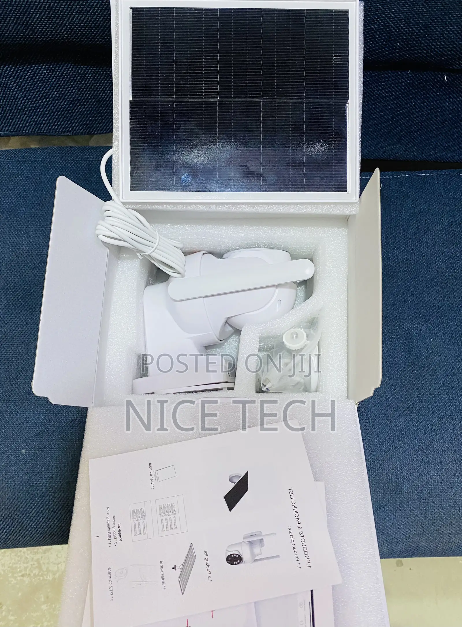 Intelligent Solar Energy Alert PTZ Camera