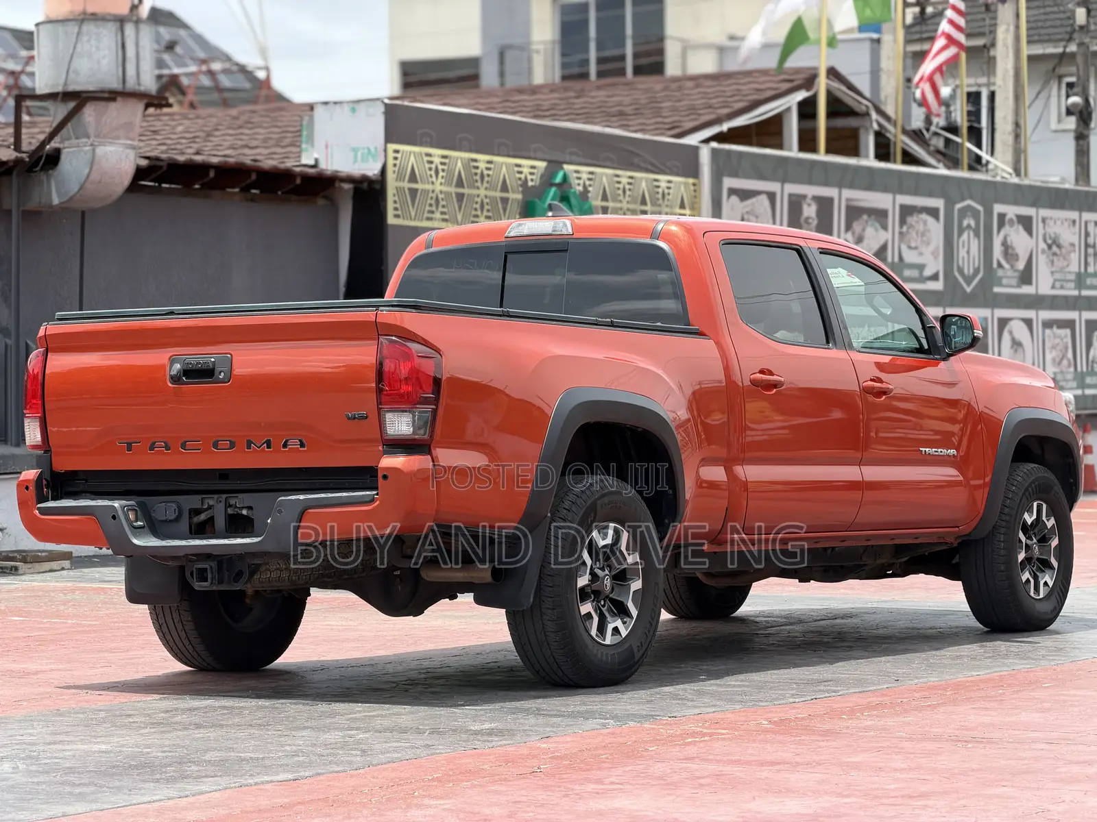 Toyota Tacoma 2018 Orange
