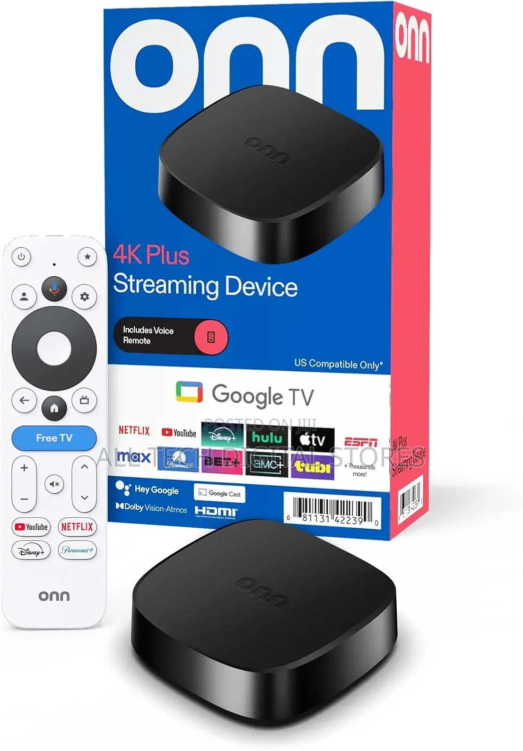 Onn Plus Streaming Device