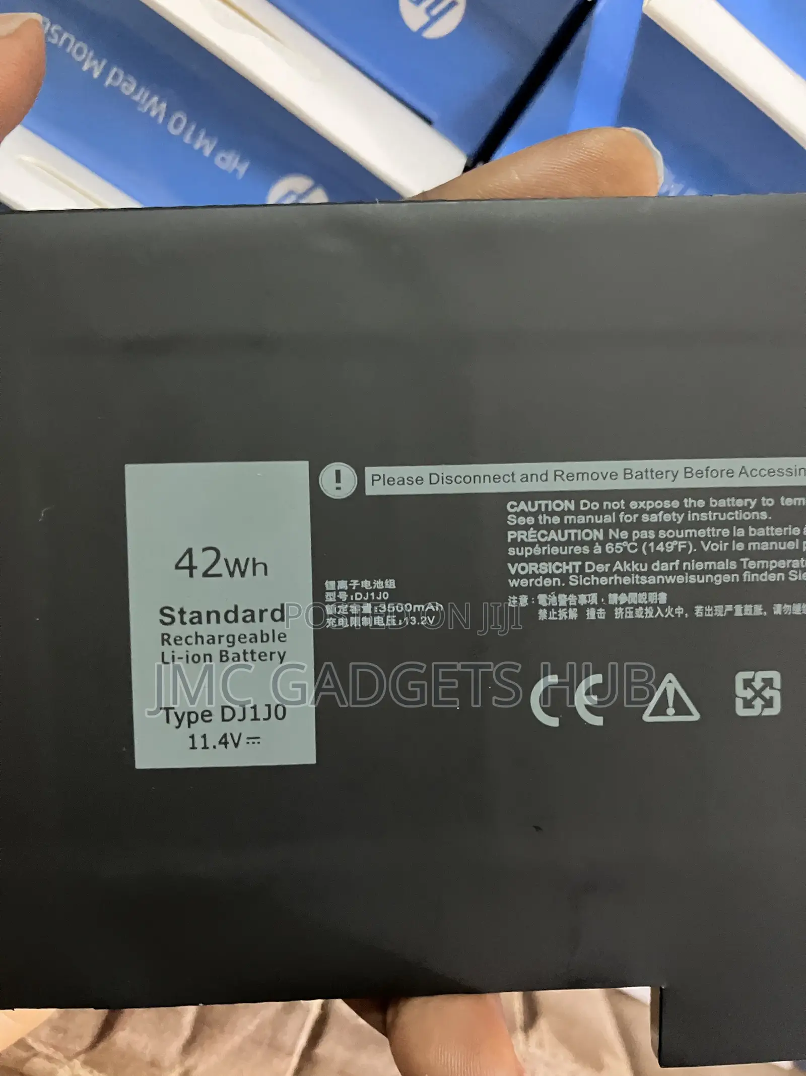 Dj1j0 for Dell Latitude 7280 7290 7380 7390 7480 7490