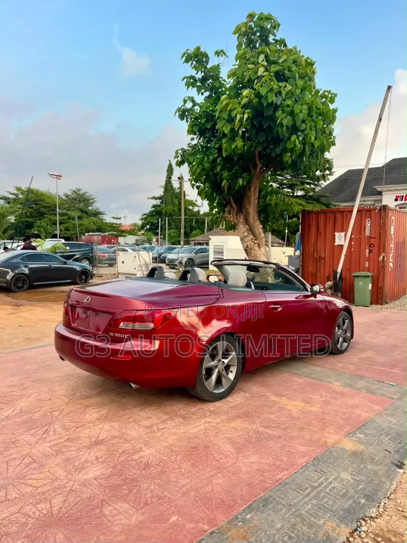 Lexus IS 350 C 2010 Red