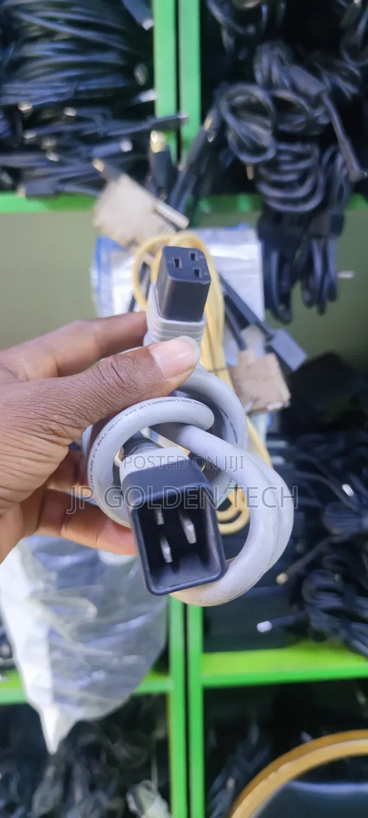 C13 to C14 Iec Power Extension Cable