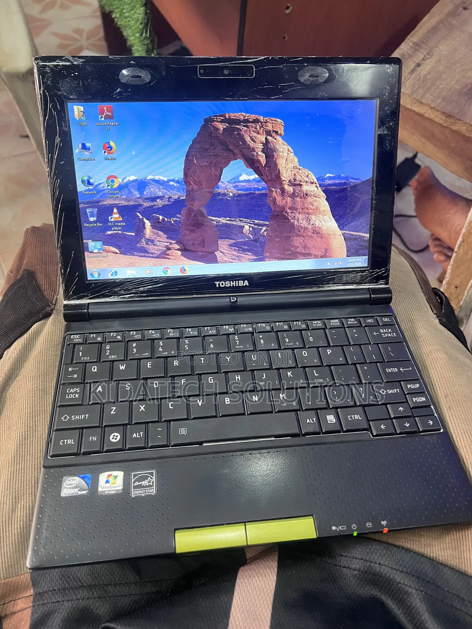 Laptop Toshiba NB505 Mini 4GB Intel Atom HDD 320GB