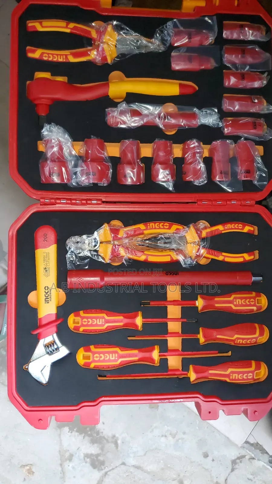 Ingco Hkith2601 26-Piece Insulated Hand Tools Set