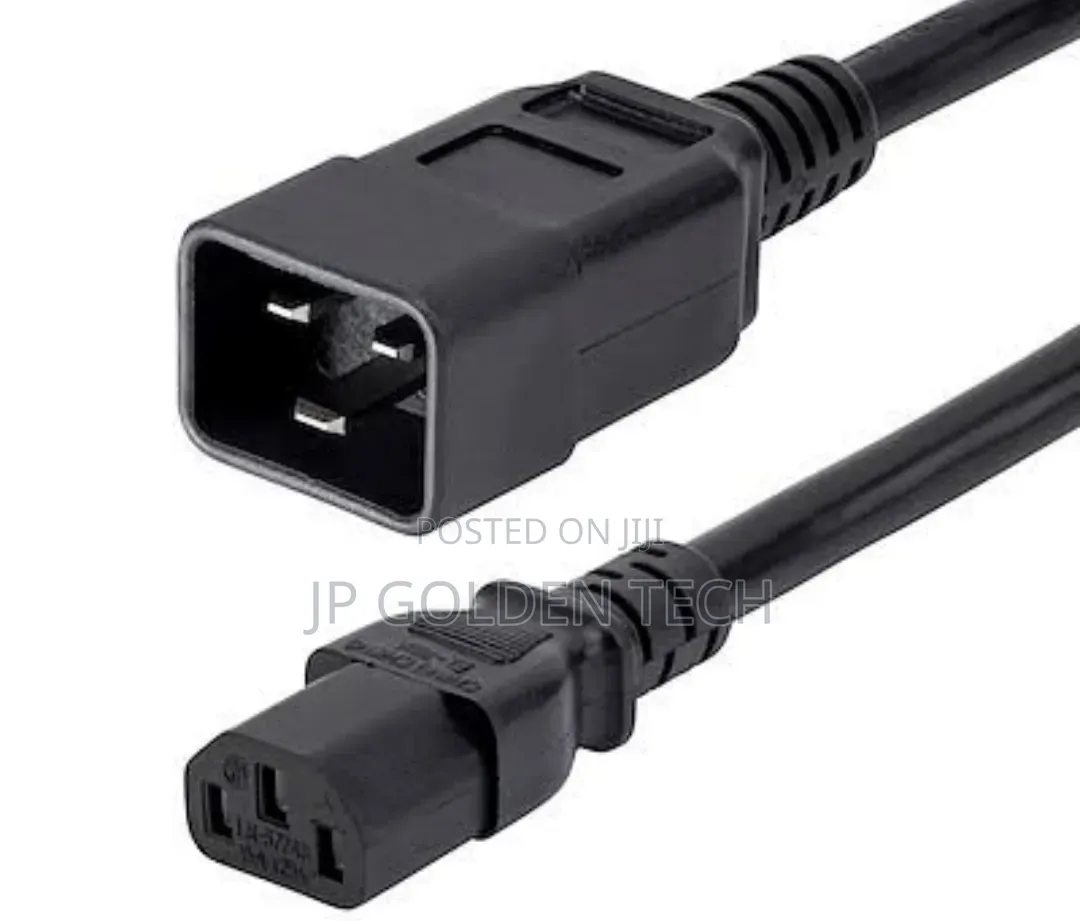 C13 to C14 Iec Power Extension Cable