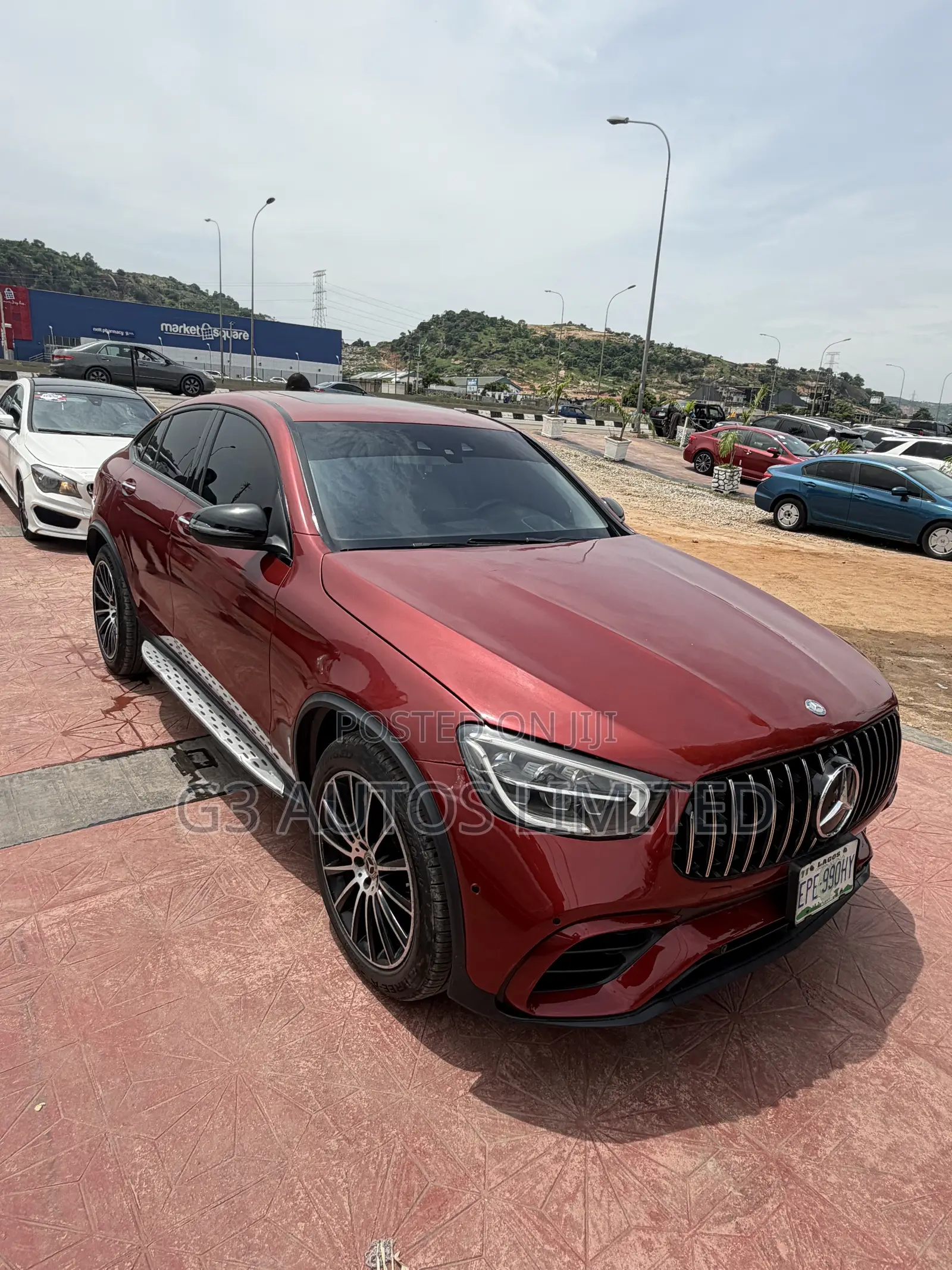 Mercedes-Benz GLC-Class 2017 Red