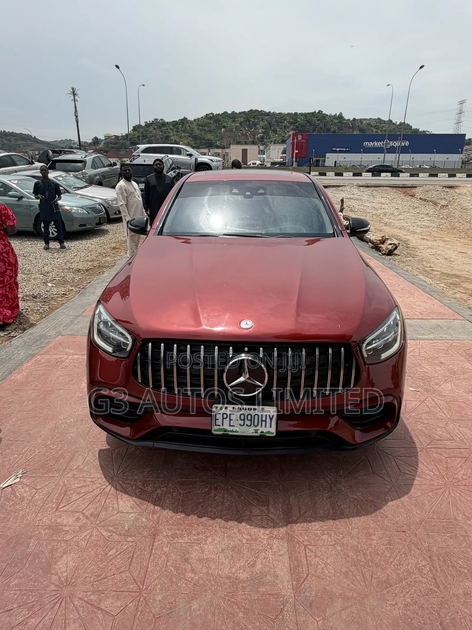 Mercedes-Benz GLC-Class 2017 Red