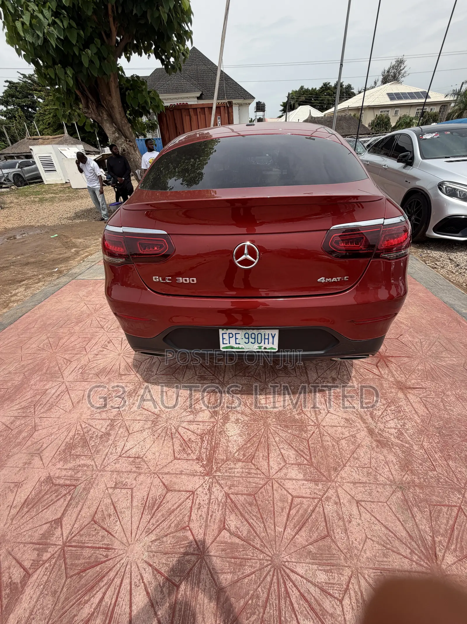 Mercedes-Benz GLC-Class 2017 Red