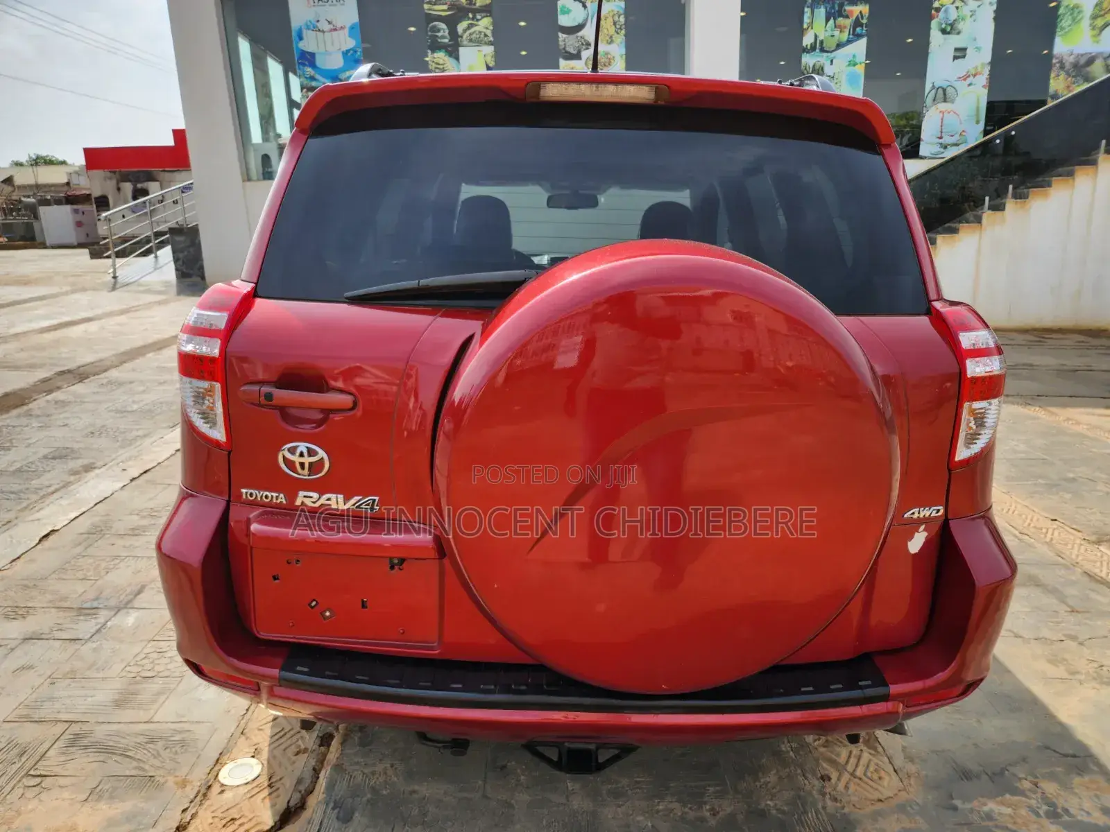 Toyota RAV4 3.5 Limited 2010 Red