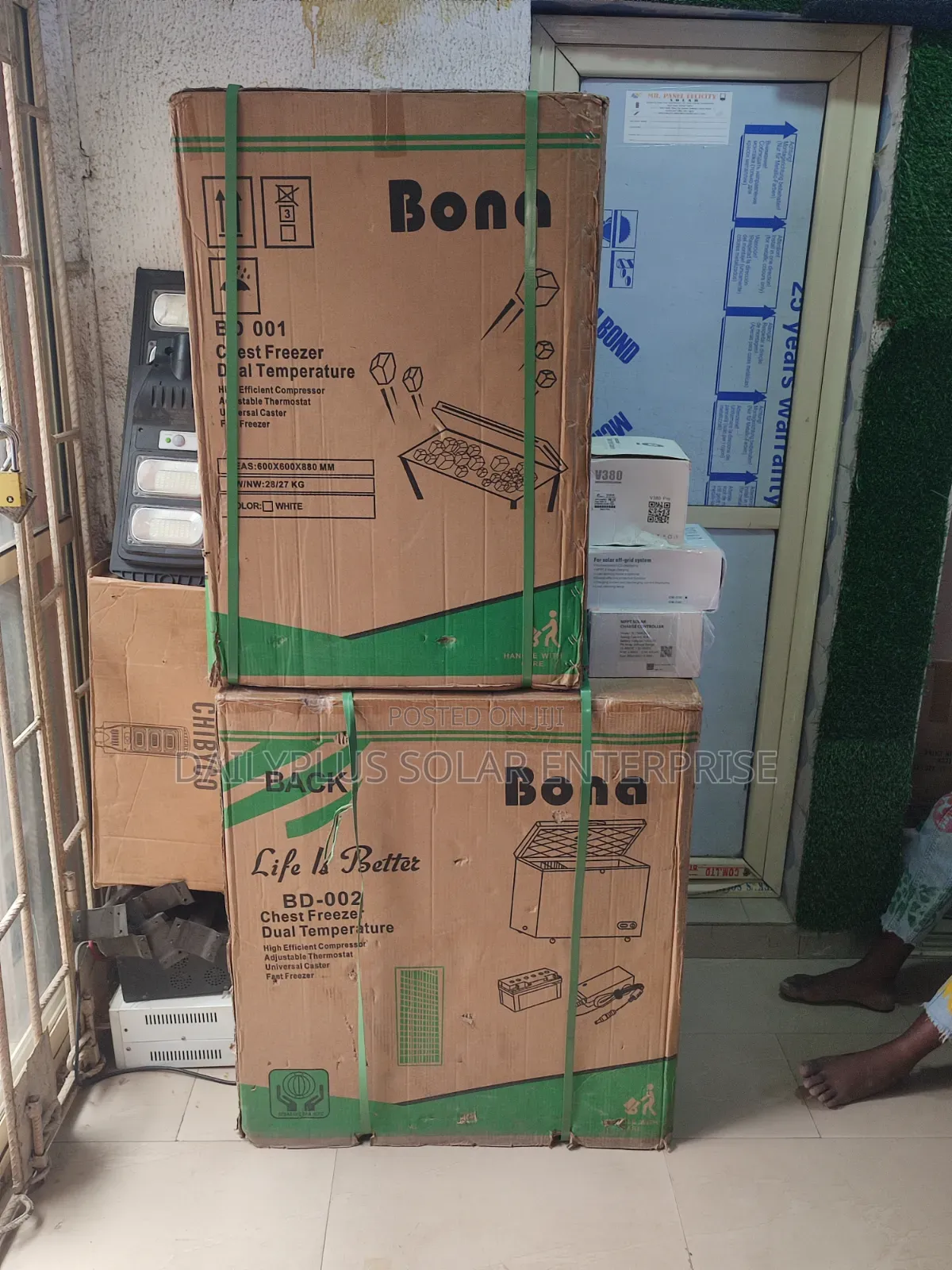 New Bona 218 Liters Solar Deep Freezer