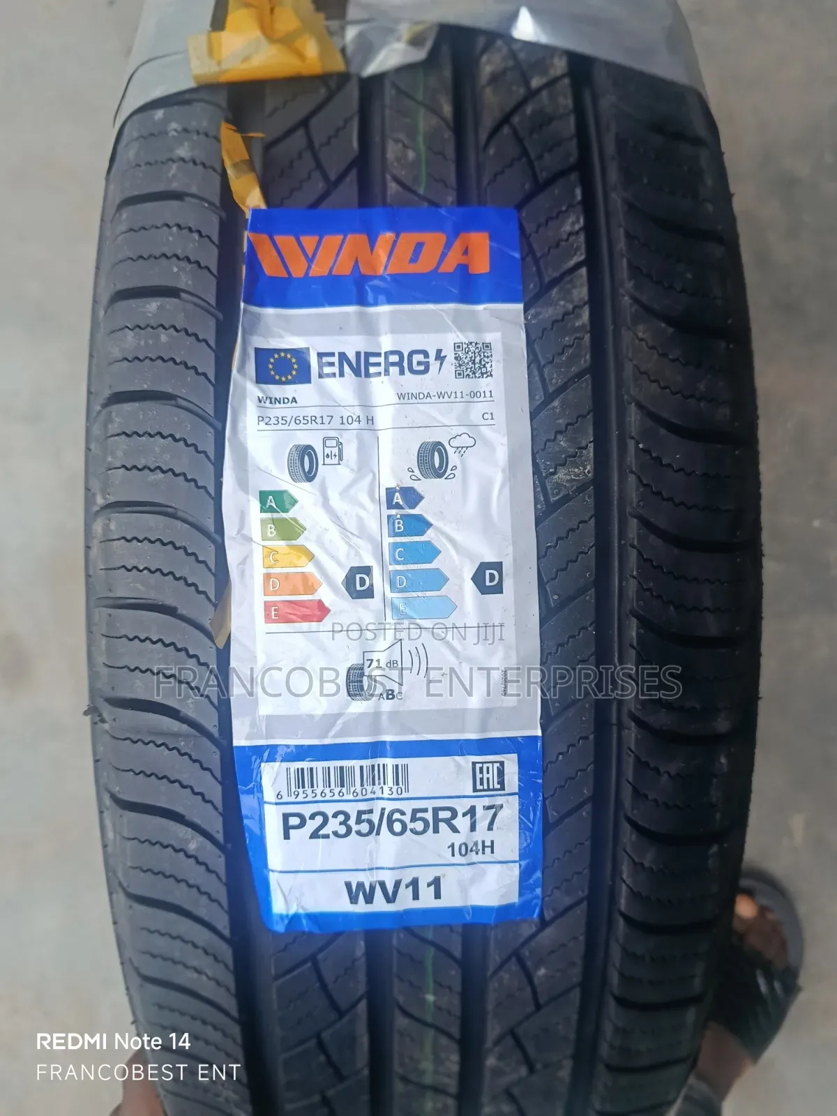235/65r17 Winda Tire
