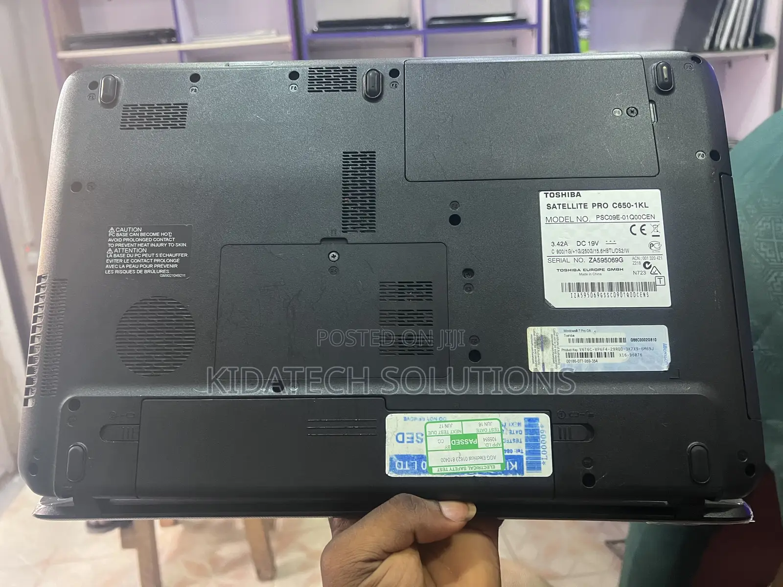 Laptop Toshiba Satellite Pro C650 4GB Intel Celeron HDD 500GB