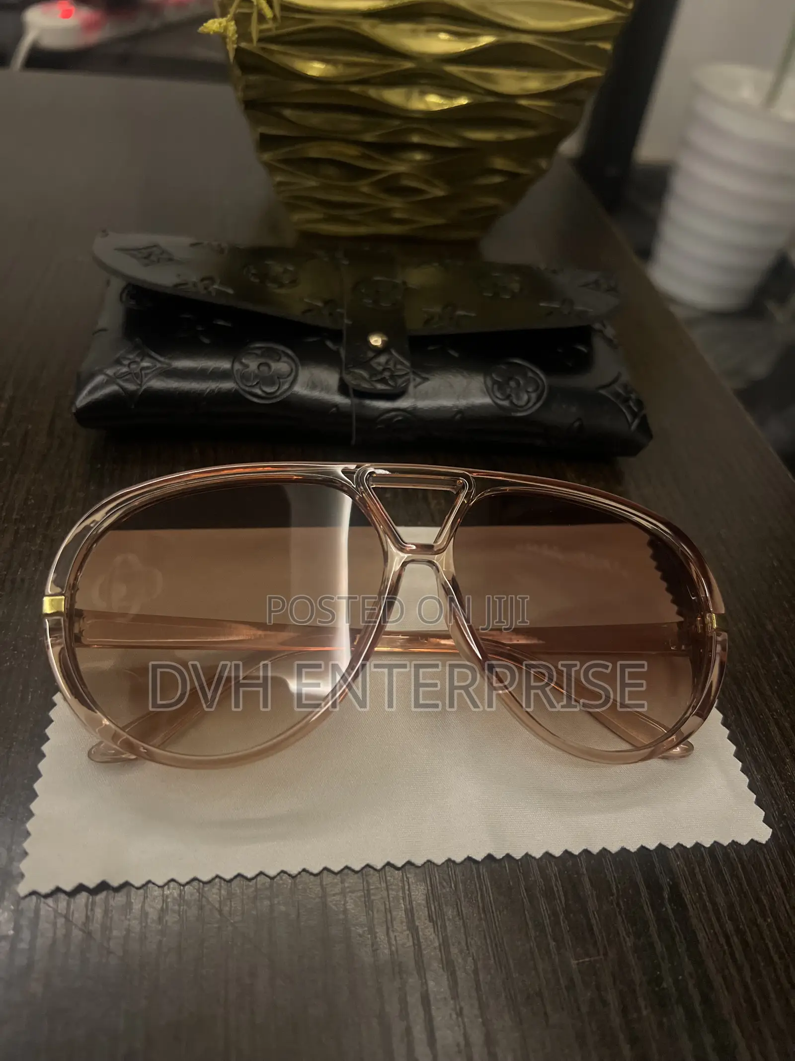 Wine Aviator Sunglasses
