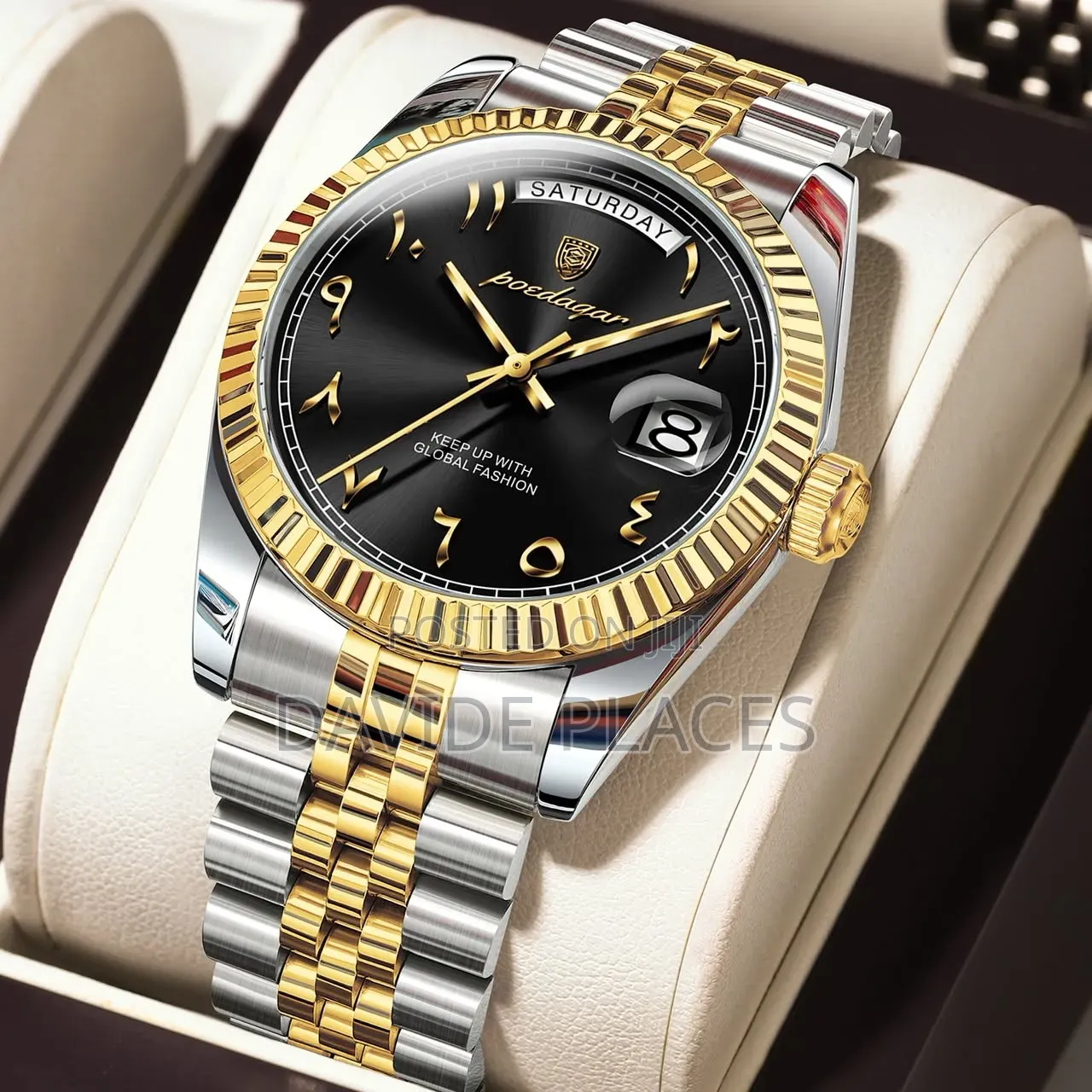 Original Poedagar Full Day/Date Chain(Rolex Design)* Waterproofs