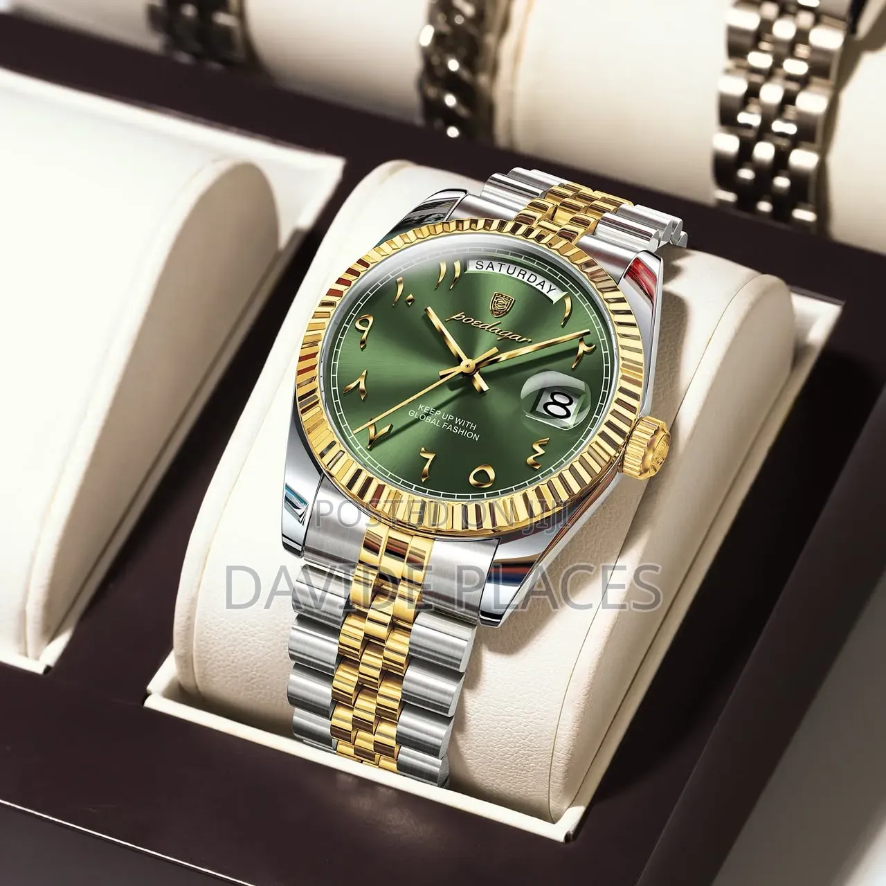 Original Poedagar Full Day/Date Chain(Rolex Design)* Waterproofs