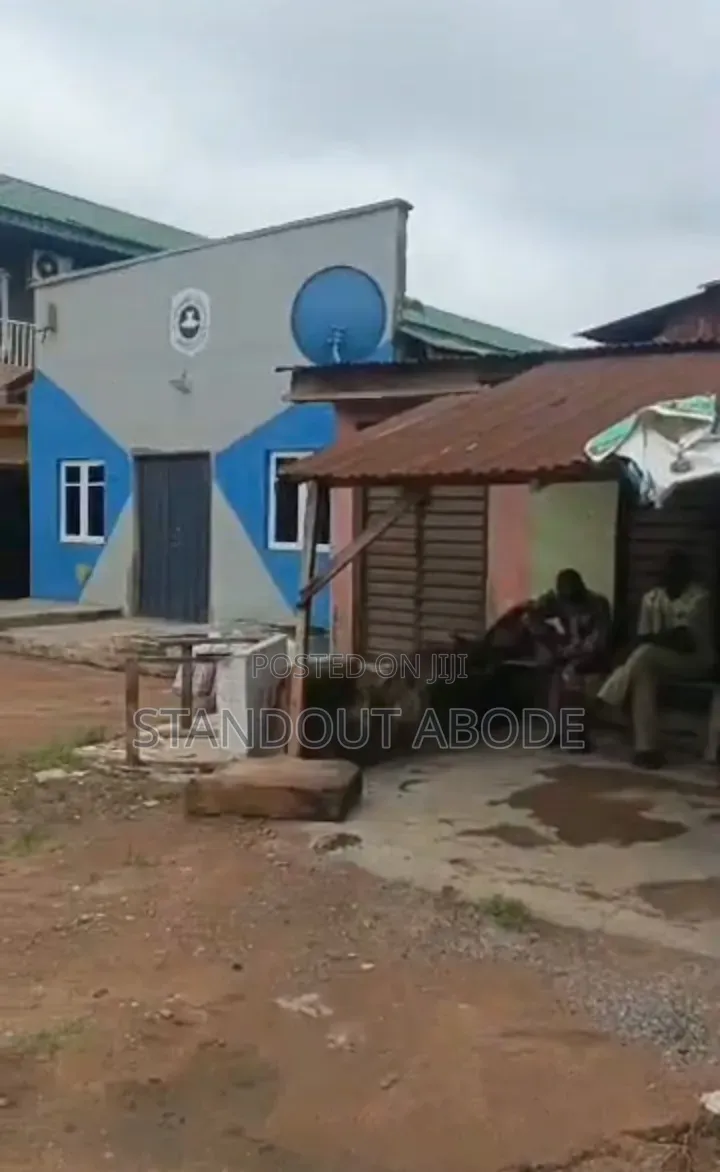 Half Plot of Land With Demolishable Building Facing Ekoro Road