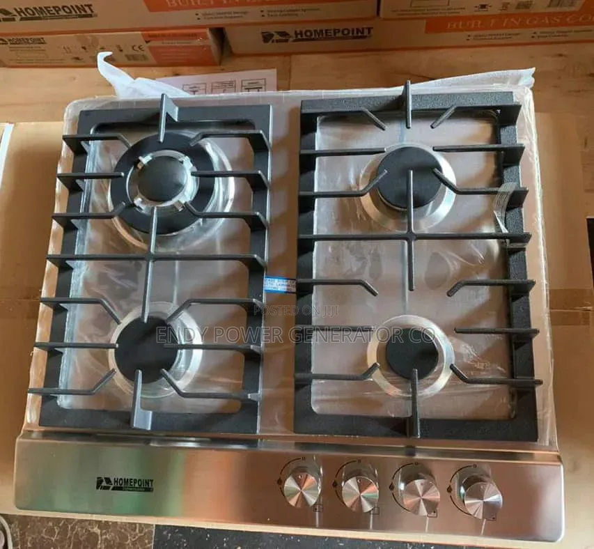 All Gas 4 Burner Inbuilt 90cm Cooker