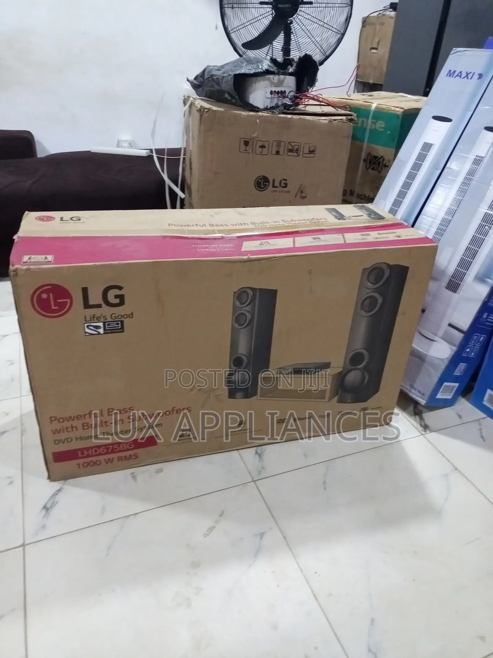 Lg Bluetooth DVD Home Theater With Dual Bass