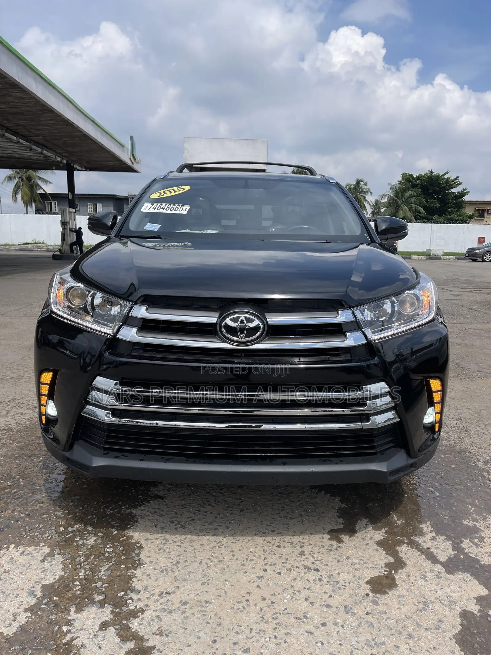 Toyota Highlander XLE 4dr SUV AWD (3.5L 6cyl 6A) 2015 Black
