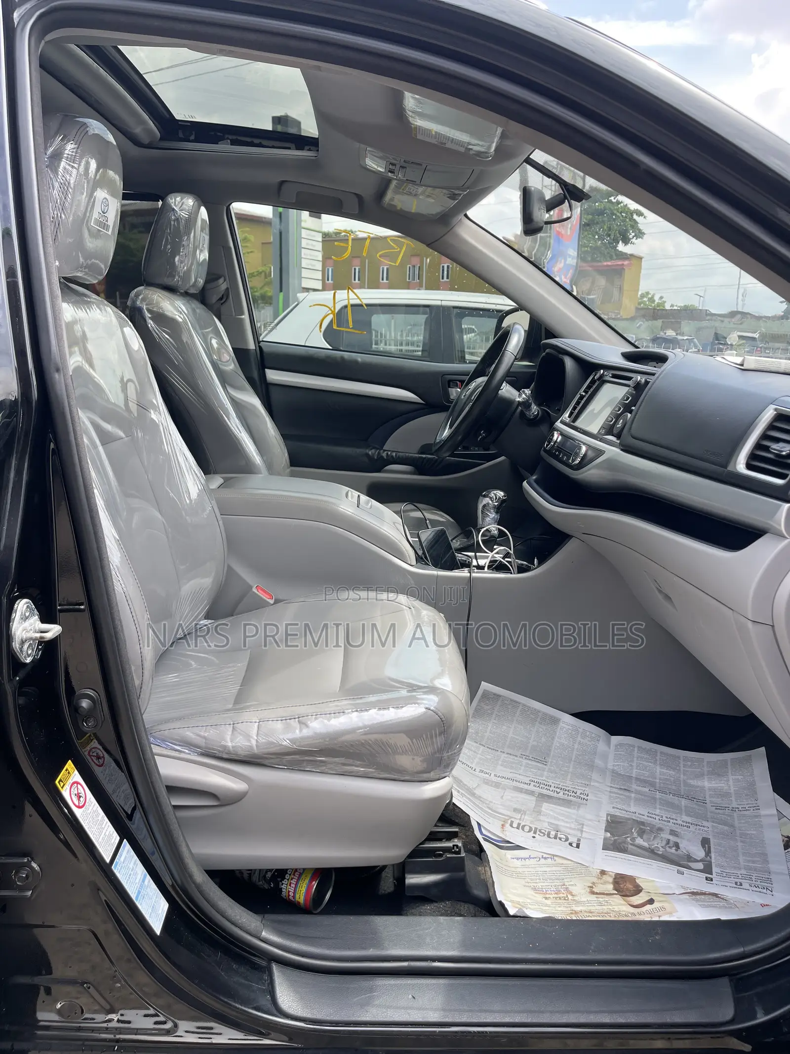 Toyota Highlander XLE 4dr SUV AWD (3.5L 6cyl 6A) 2015 Black