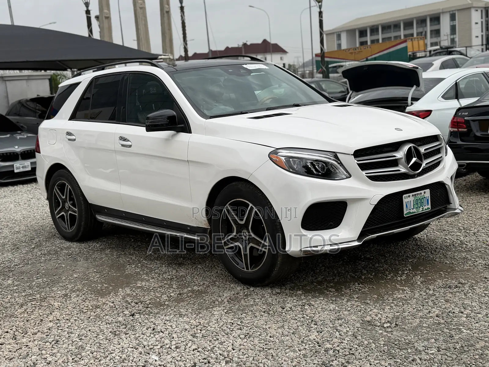 Mercedes-Benz GLE-Class GLE 350d 4MATIC 2018 White