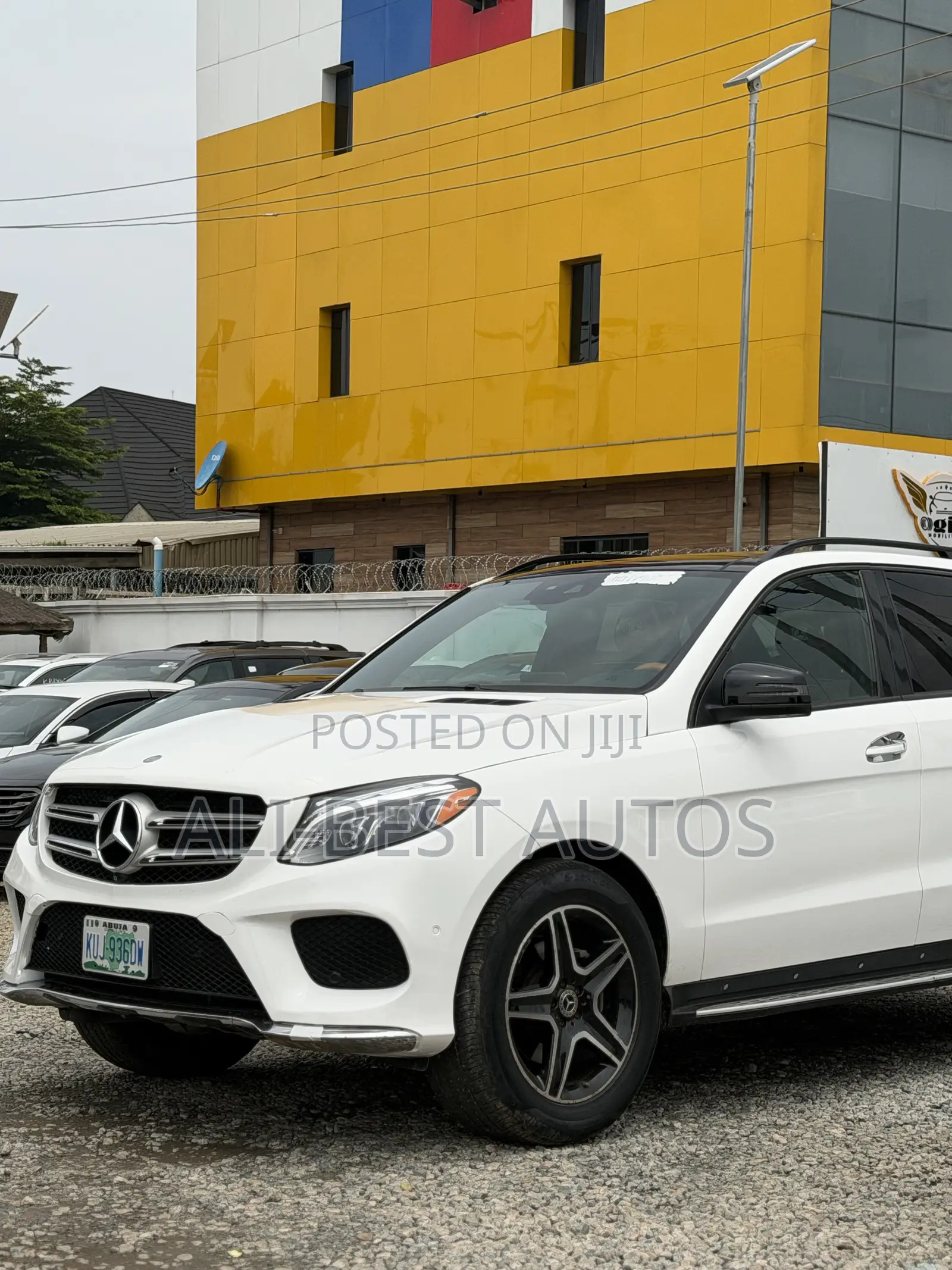 Mercedes-Benz GLE-Class GLE 350d 4MATIC 2018 White