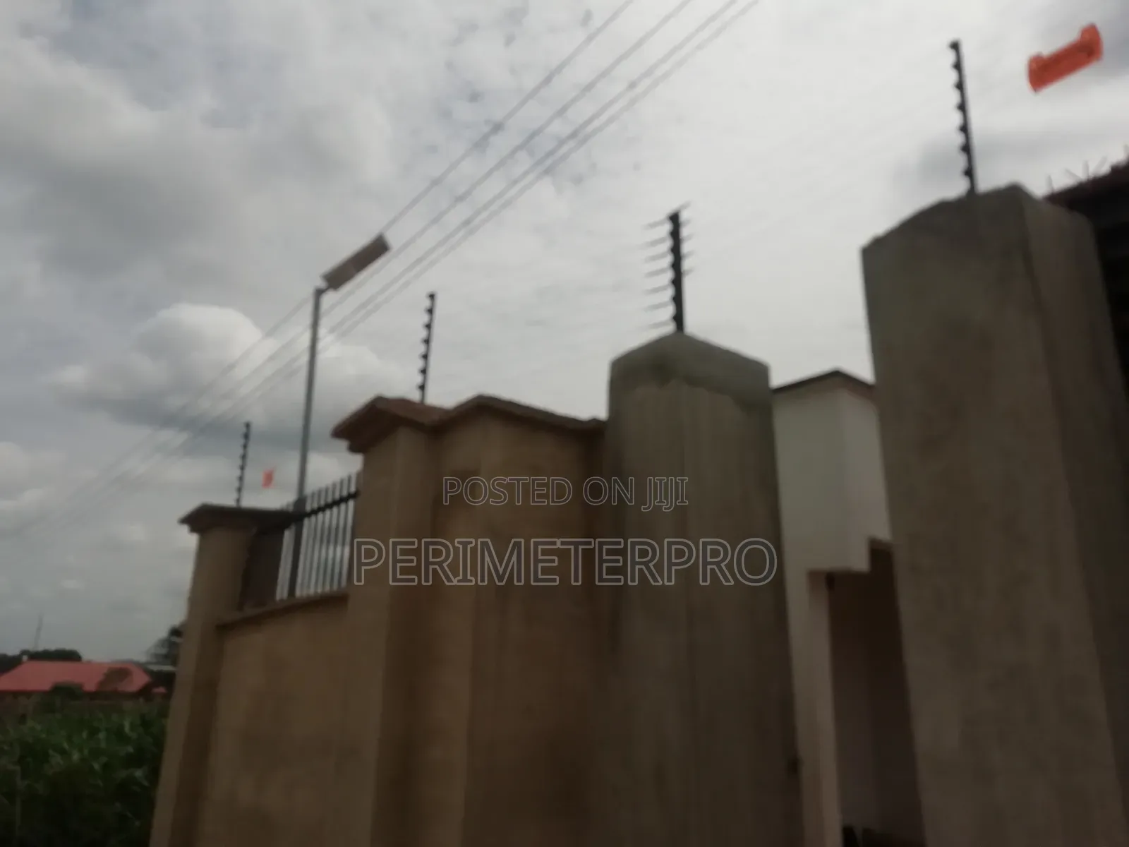 Perimeter Fence: Concertina Stainless Steel+Electric Fence