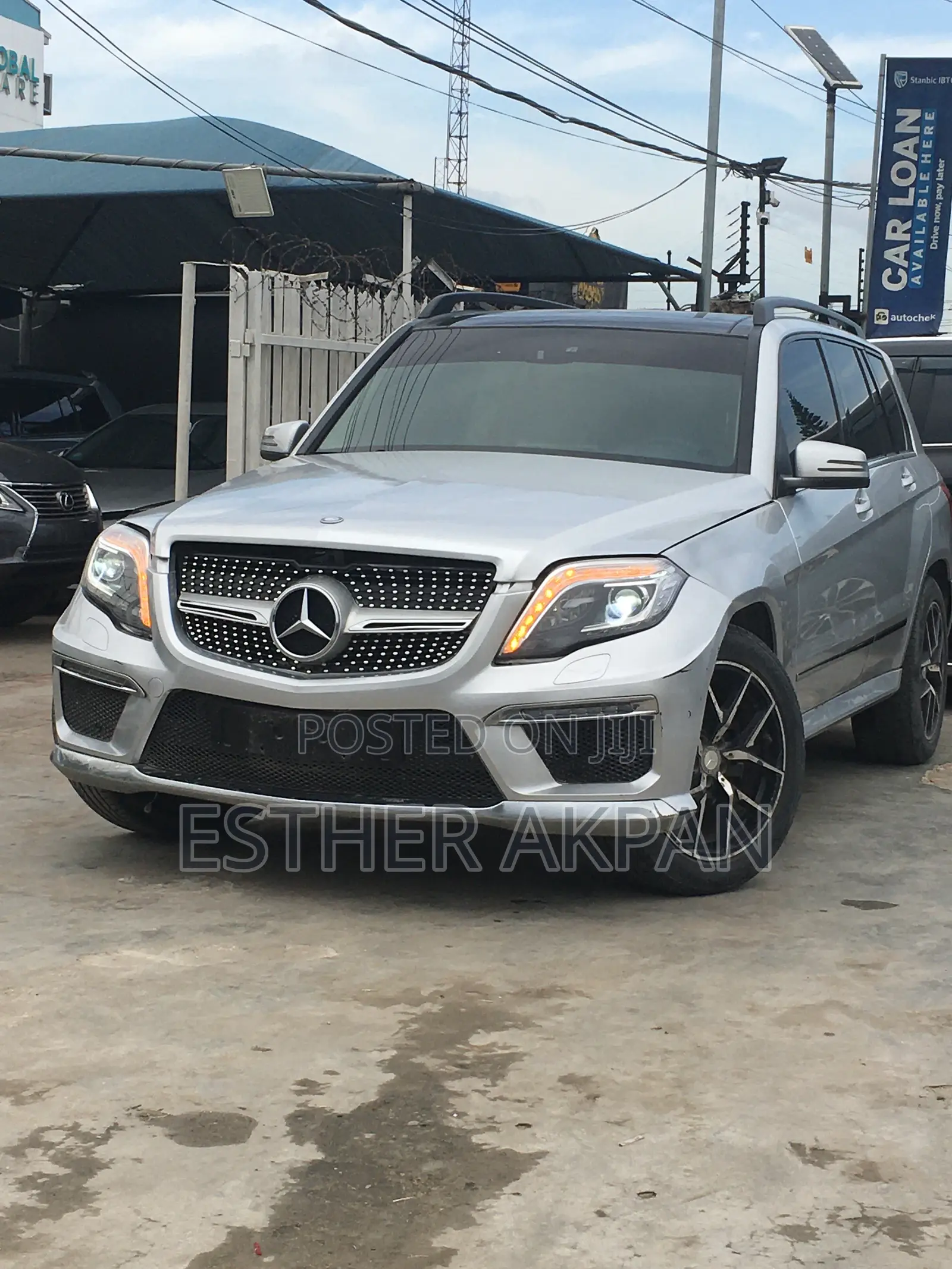 Mercedes-Benz GLK-Class 350 4MATIC 2012 Silver