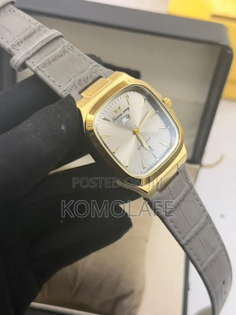 Success Way Leather Watch