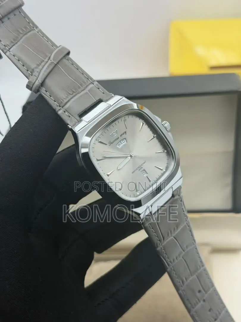 Success Way Leather Watch