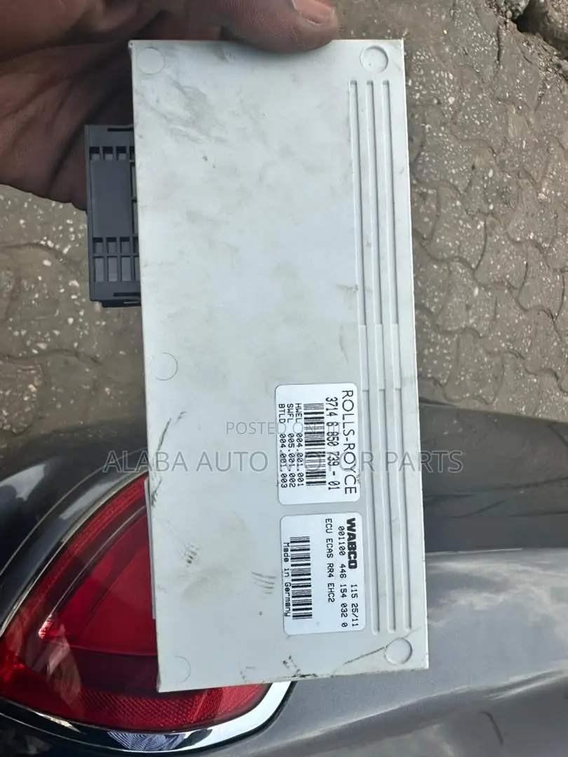 Rolls Royce Front and Back Balloon Air Shock Absorber and Electrical