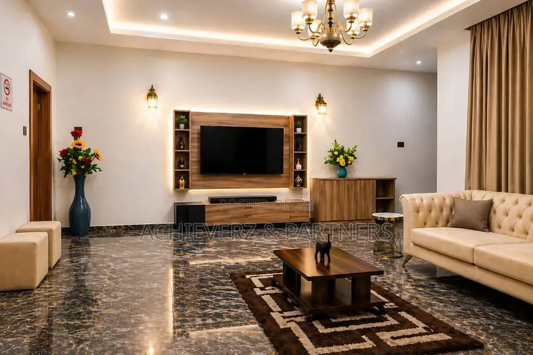 Furnished 3bdrm Block of Flats in Guzape District for rent