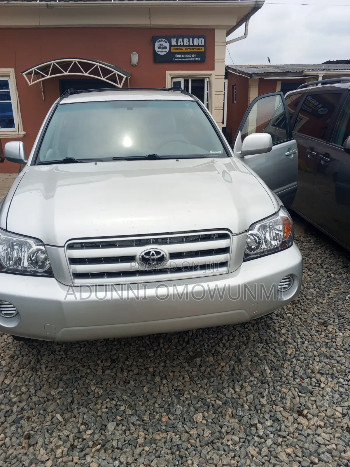 Toyota Highlander 4x4 2005 Silver
