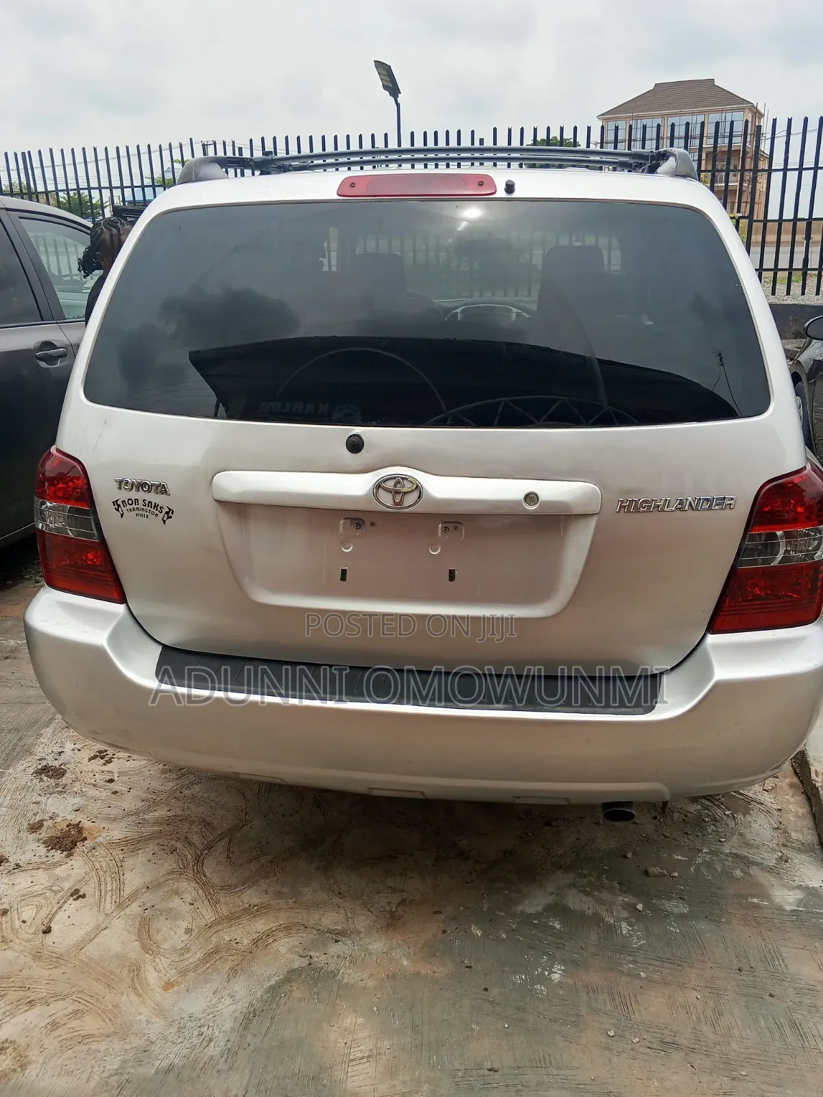 Toyota Highlander 4x4 2005 Silver