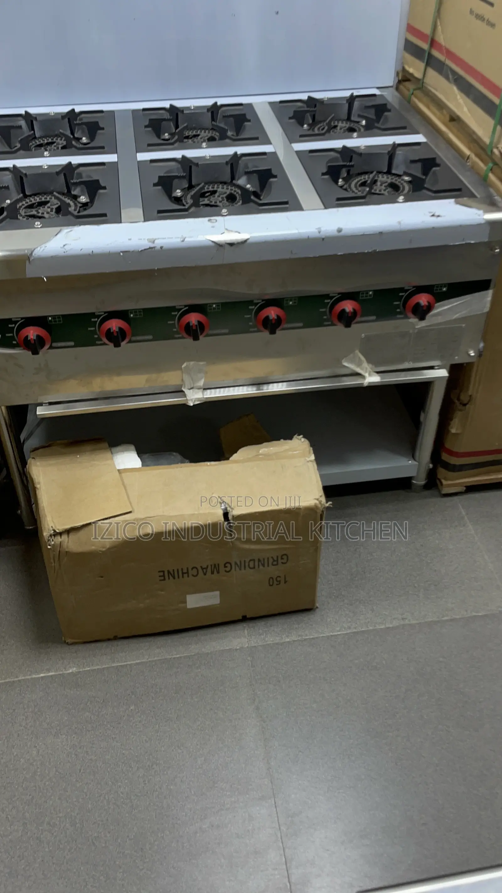 6 Burner Cooker Without Oven