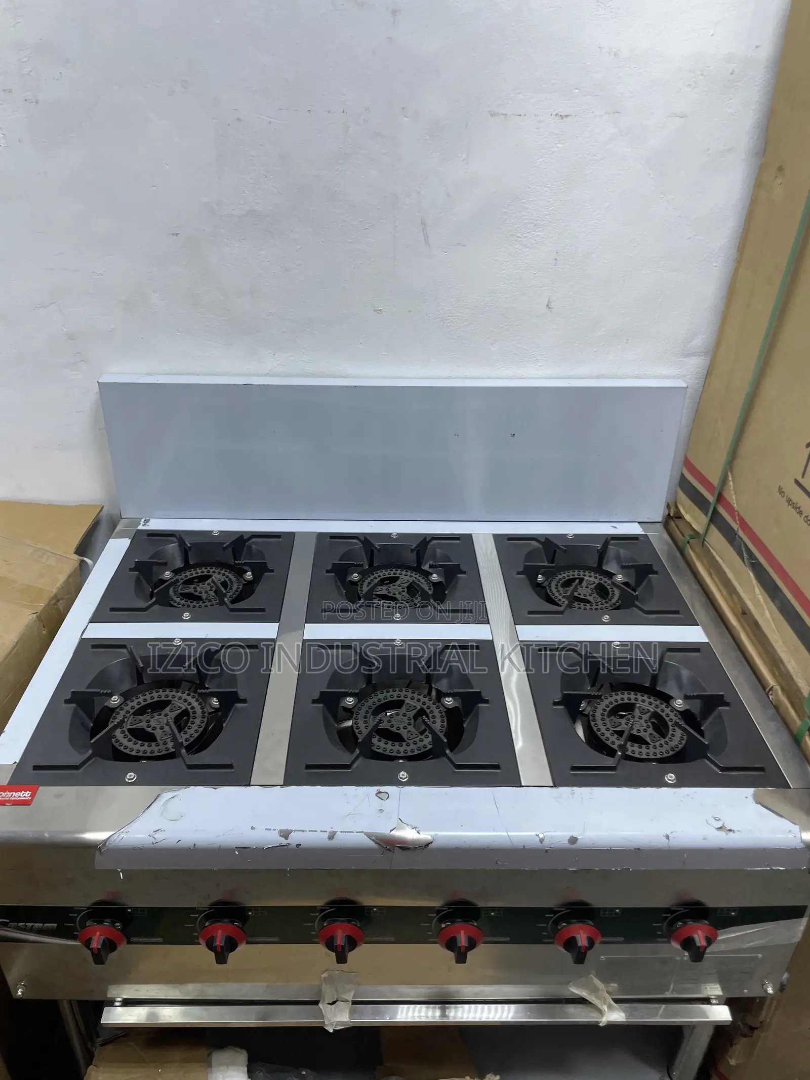 6 Burner Cooker Without Oven