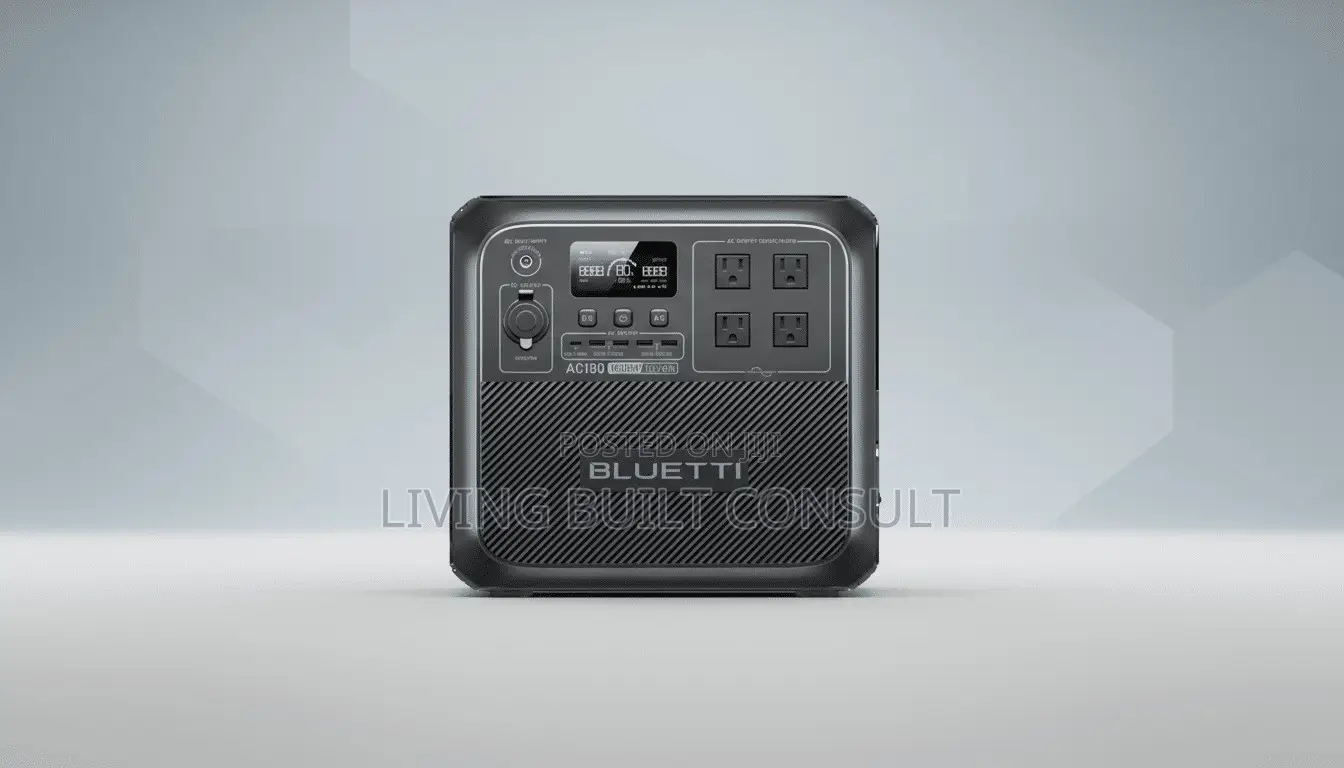 Bluetti Ac180 Solar Power Station | 1,800w 1,440wh
