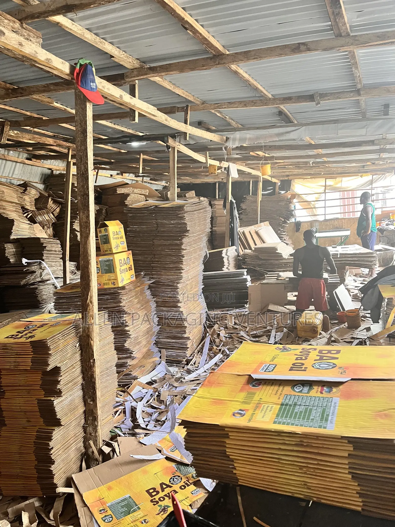 Full Branding Soya Oil Carton