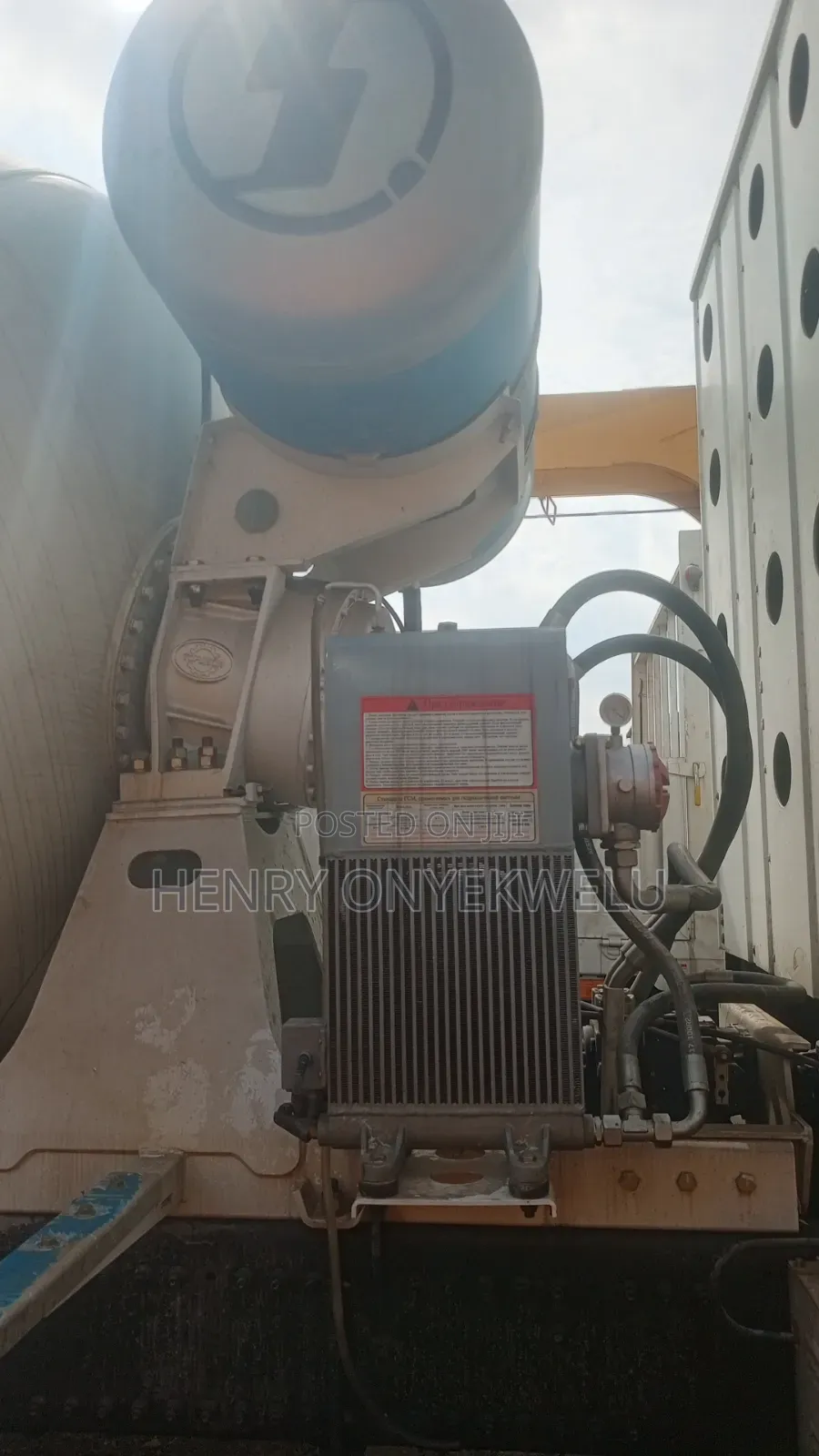CNG Powered Concrete Mixer