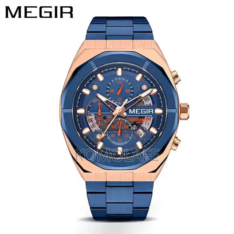 Megir Steel Watch