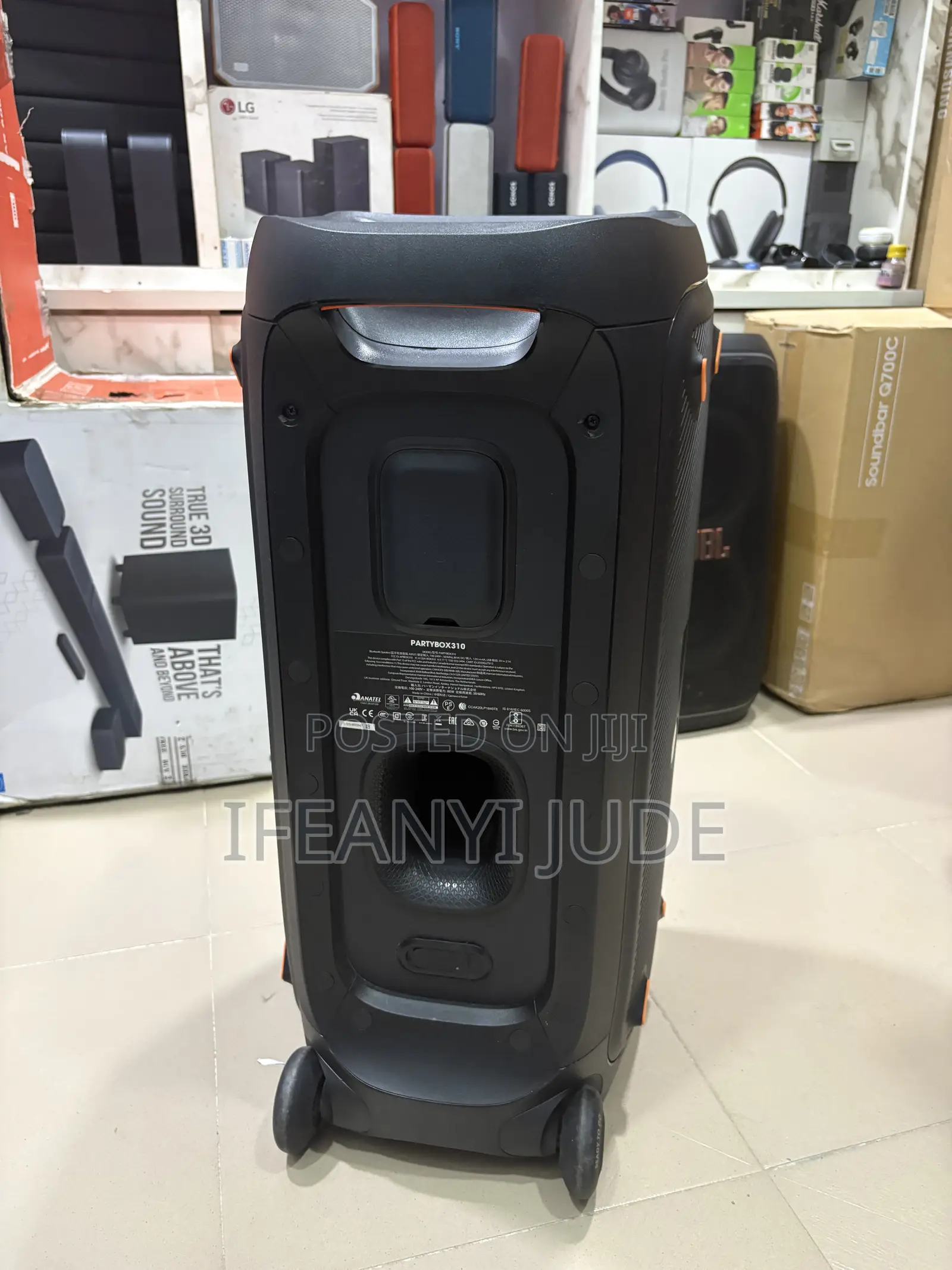 JBL Partybox 310 Portable Party Speaker